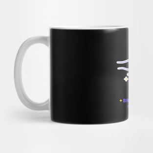 Bright Moon Falling Stars Mug